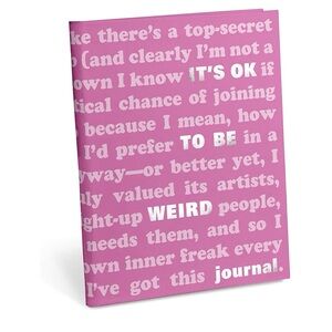 Knock Knock ‘It’s OK to Be Weird’ Journal